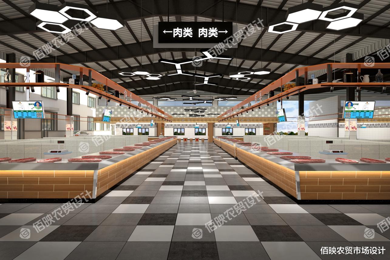 现代智慧农贸市场规划设计讲究创新体验
