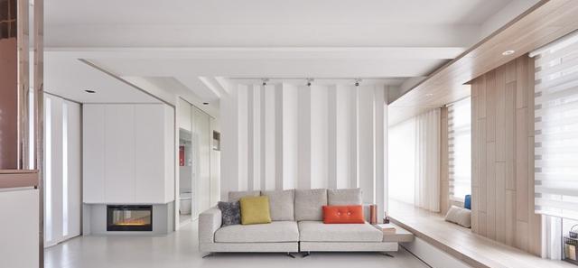 客厅和儿童房共用6米长阳台,人家打榻榻米,设茶室,榨干每1