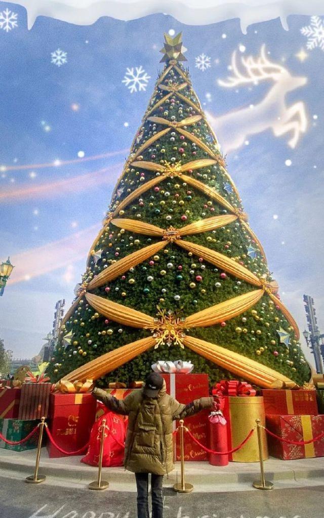 田羽生|女星齐晒圣诞写真：秦岚秀纤腰，宋祖儿小性感，杨幂王珞丹撞背景