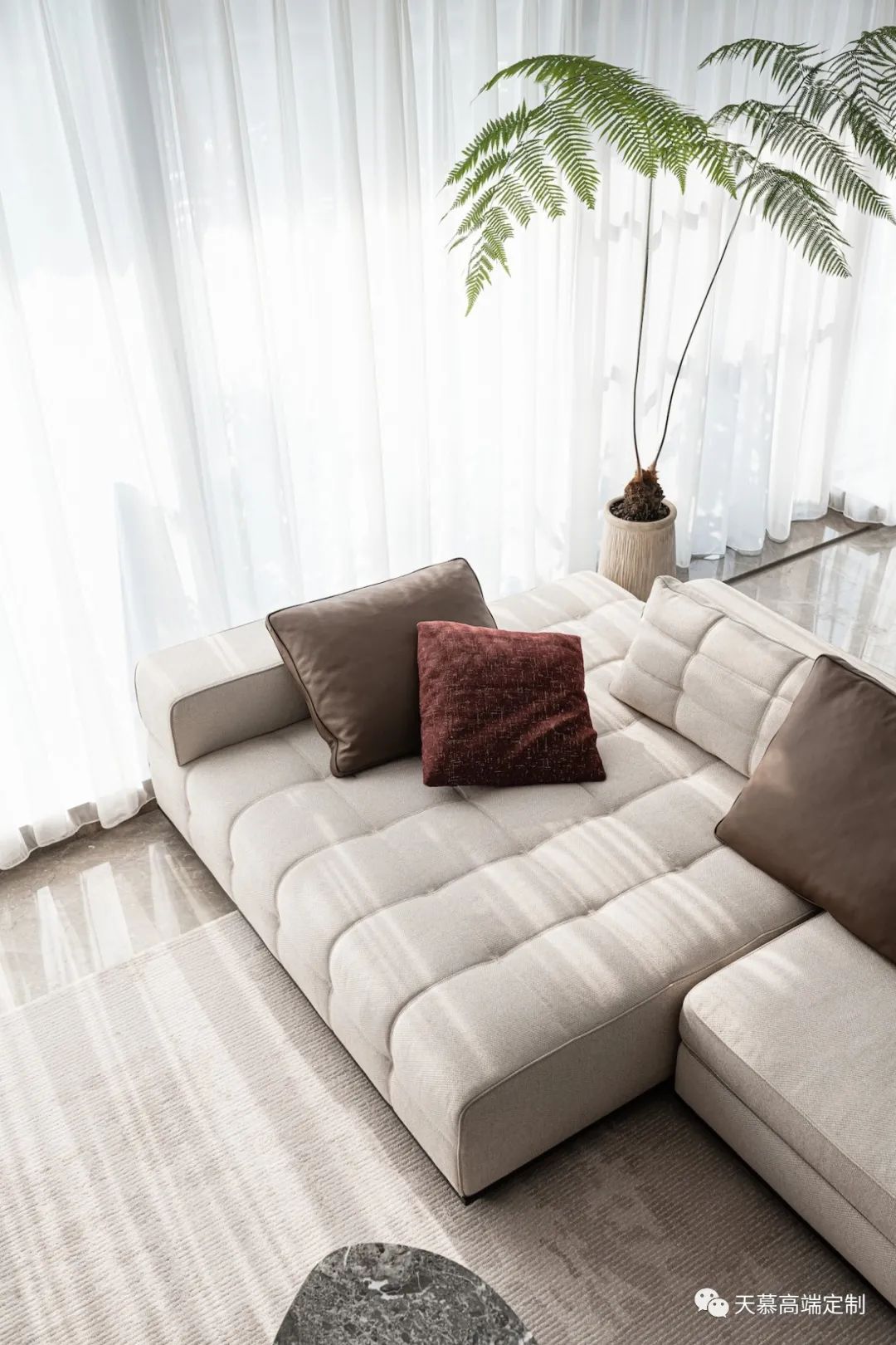 220㎡简约现代风格,一家五口的温馨居所