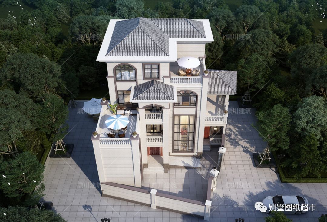 别墅|5套别墅,外观时尚有特色,功能布局齐全,适合农村的好房子