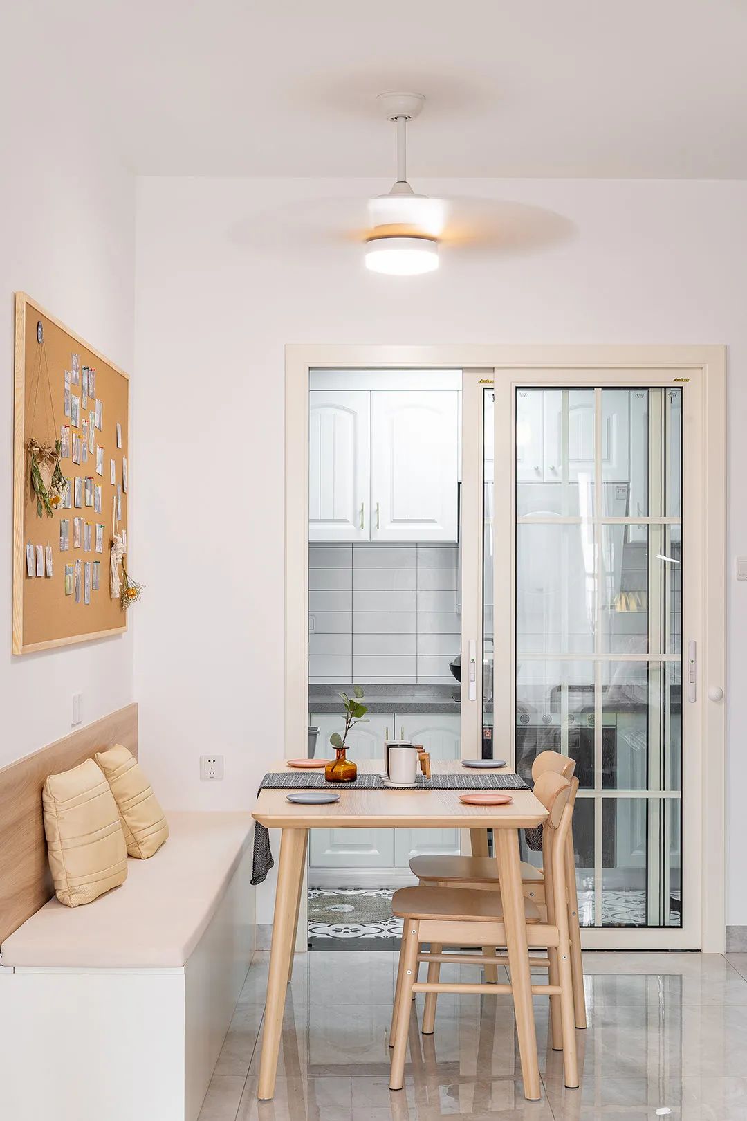 菡萏怡景装饰 | 温柔的两居室,色彩、软装都是舒适与惬意!