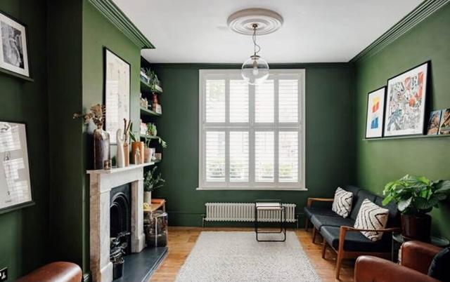 绿色客厅，蓝色厨房，粉色卧室，复古色彩大集合，意想不到的漂亮