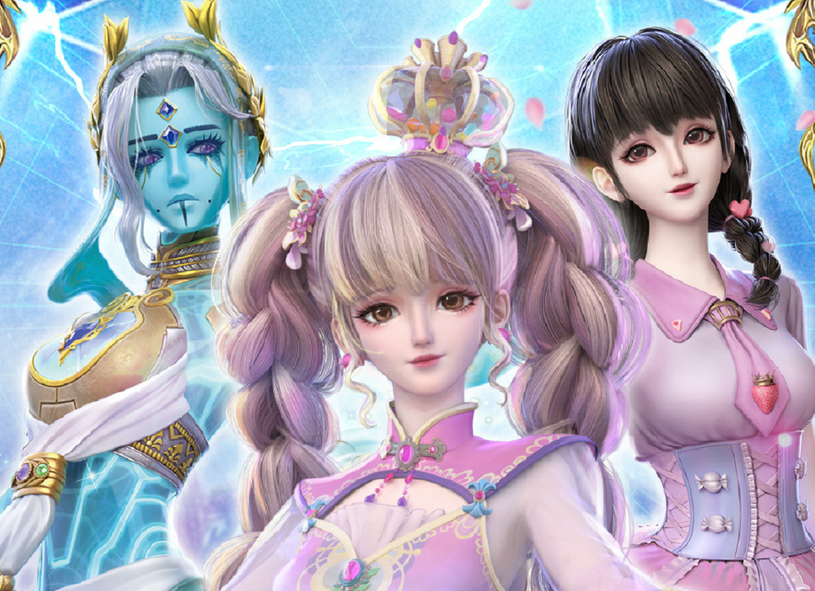 叶罗丽|维将:维将中的女角色造型,甜皇后田钰和寂寞,光公主是白光莹?