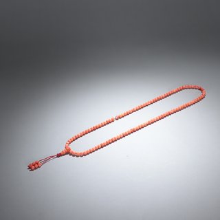 |回流-珊瑚圆珠项链