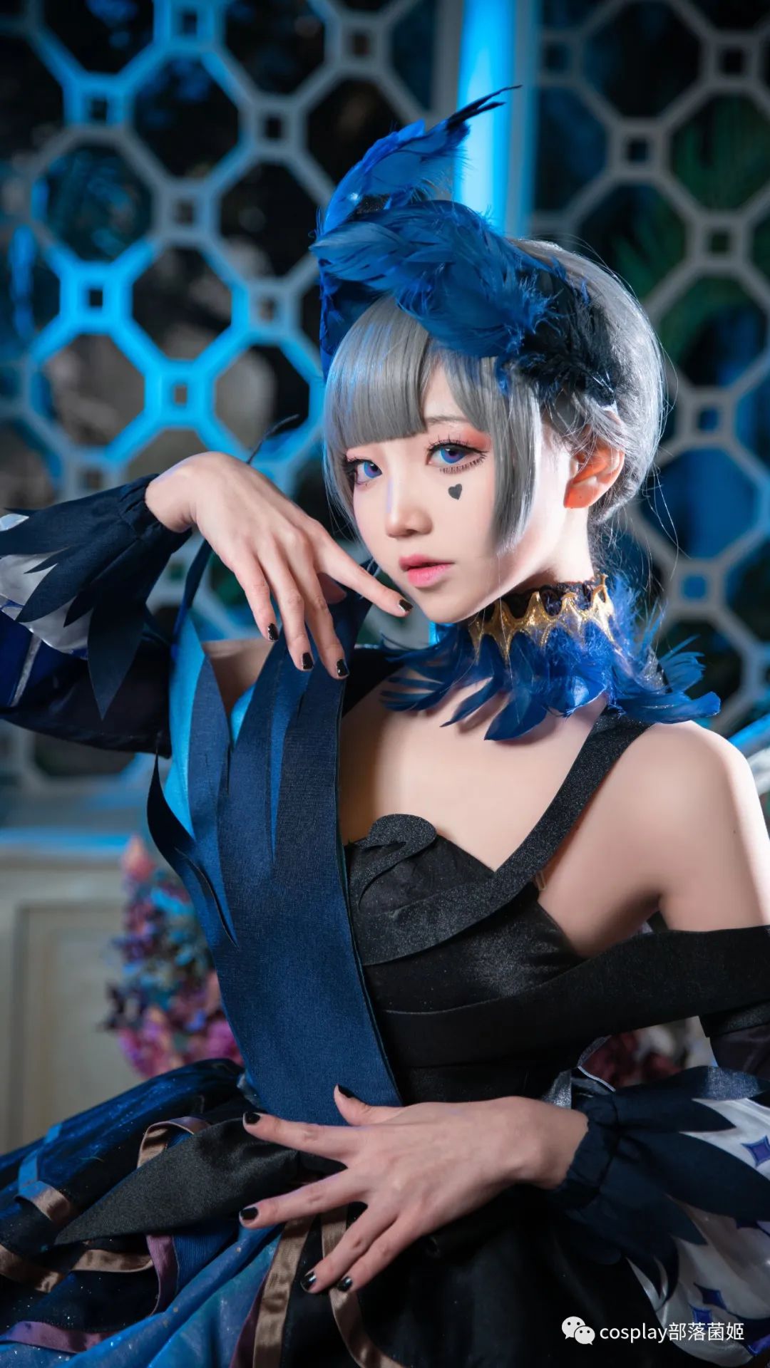 |cos：王者荣耀小乔黑天鹅之梦cos正片@楚楚子