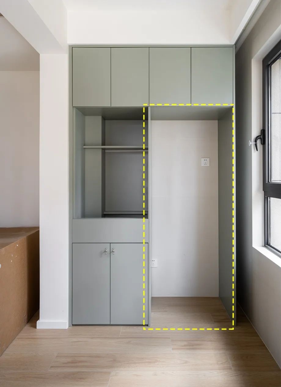 住久了,才发现太抬举柜子了,装得再多不做复合式设计,都是白搭