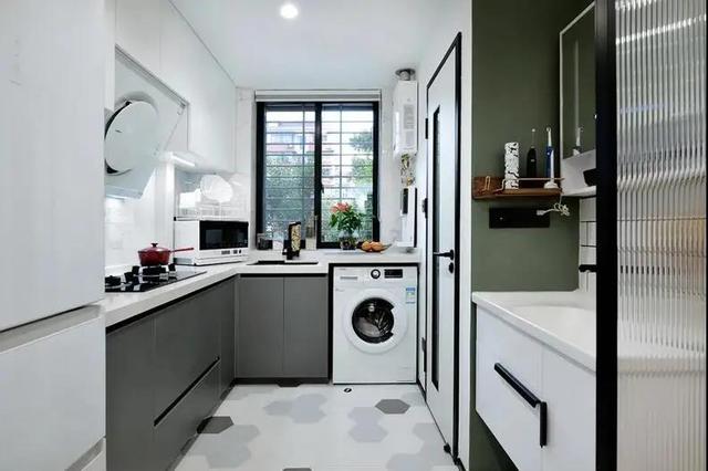 40㎡小宅设计，巧用「L型吧台」，实现多功能空间，值得借鉴！