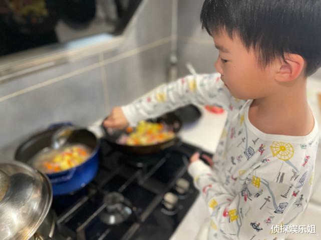 吴所谓|真别人家的孩子!谢楠晒母亲节惊喜,7岁吴所谓亲自为妈妈包馄饨