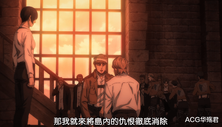 进击的巨人|进击的巨人：弗洛克对让的谈话，人格魅力狠狠地体现出来了