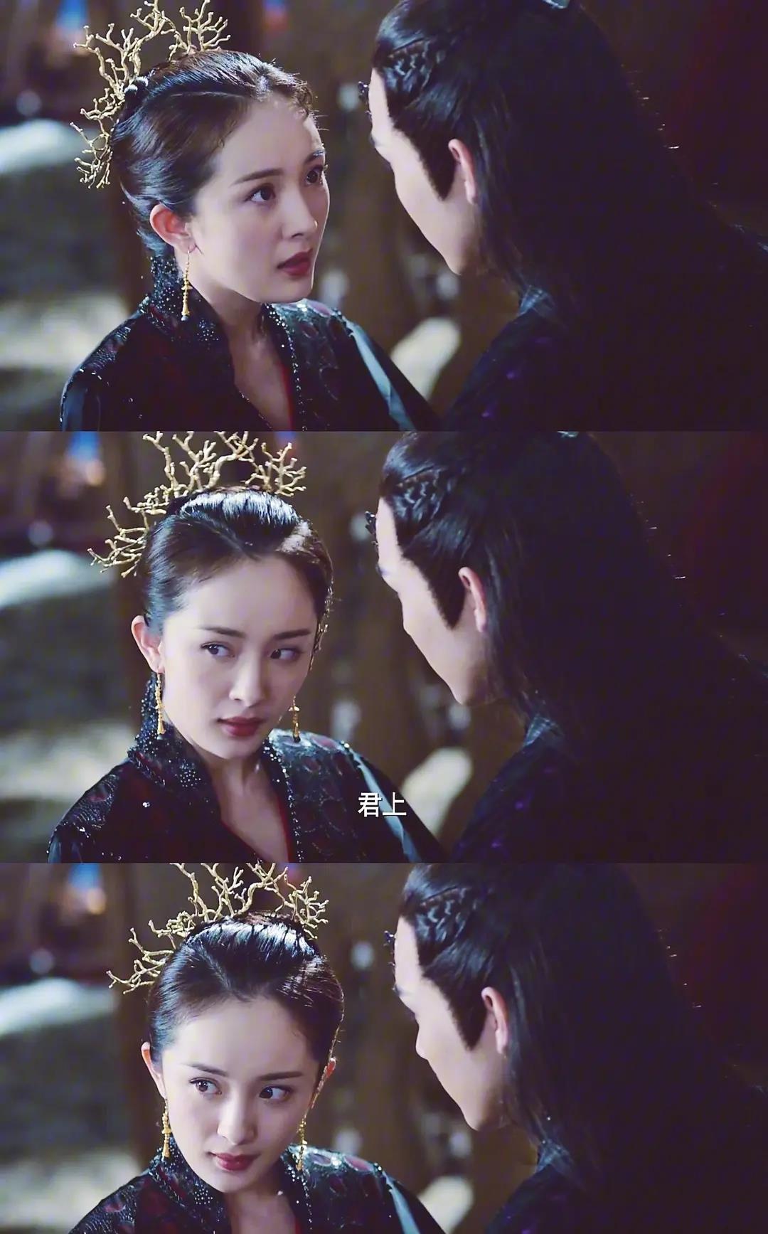 杨幂|同一部剧中,当女配和女主造型一样,就很考验女主颜值了