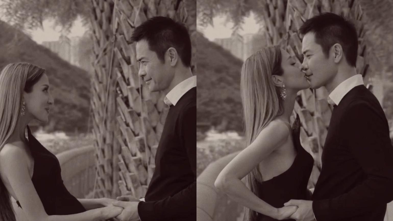 陈凯琳|52岁郑嘉颖手捧陈凯琳孕肚，官宣妻子怀三胎，五年抱仨效率好高