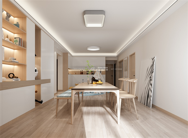 ? 【幸福金芒果装饰】昆明时代俊园 140㎡森系原木风,向往的生活!