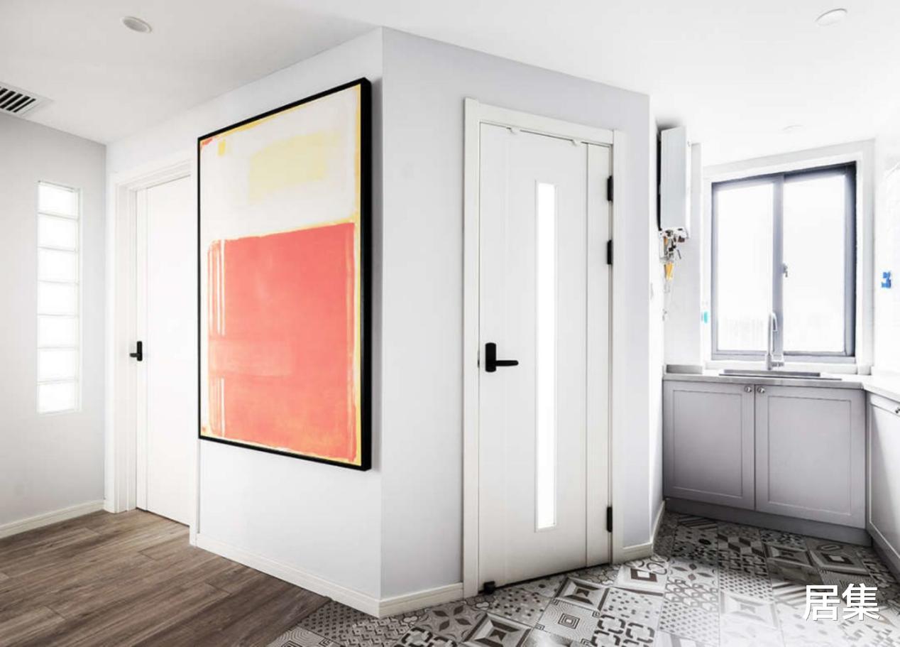 打造80㎡油画一般的家,处处都可以享受自由的轻抚,浪漫美好