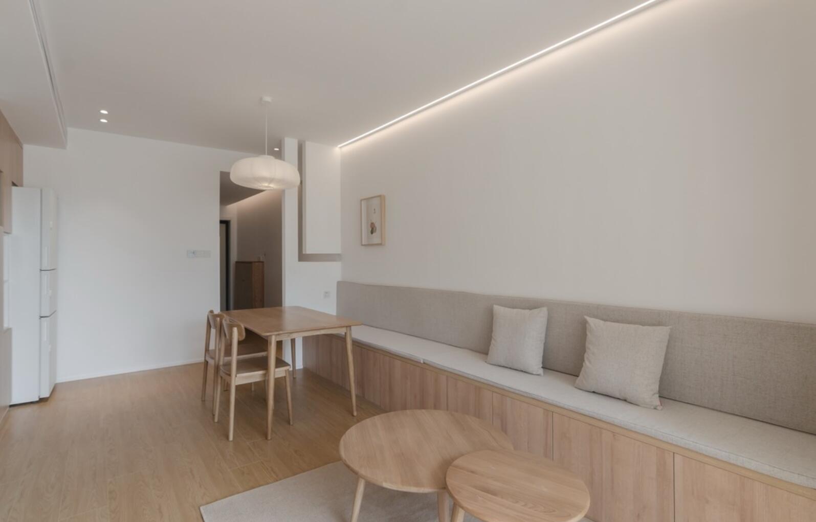 她63㎡新家,却“空无一物”,这种务实型装修,住起来太爽了