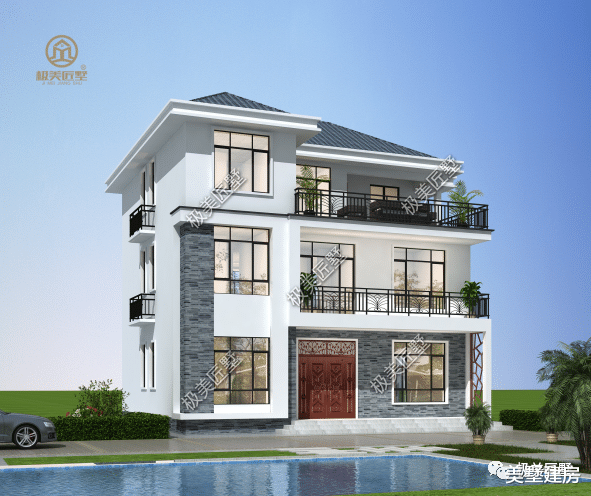 超受欢迎的现代田园风别墅，充满家的味道，你绝对喜欢的风格！