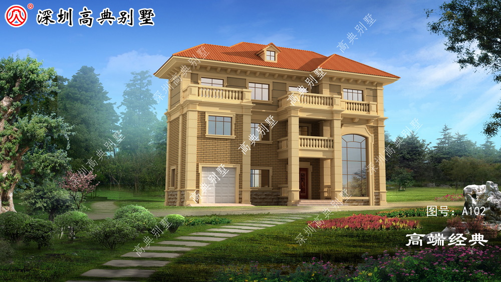 高墙裙、深色装饰、既耐脏又美观