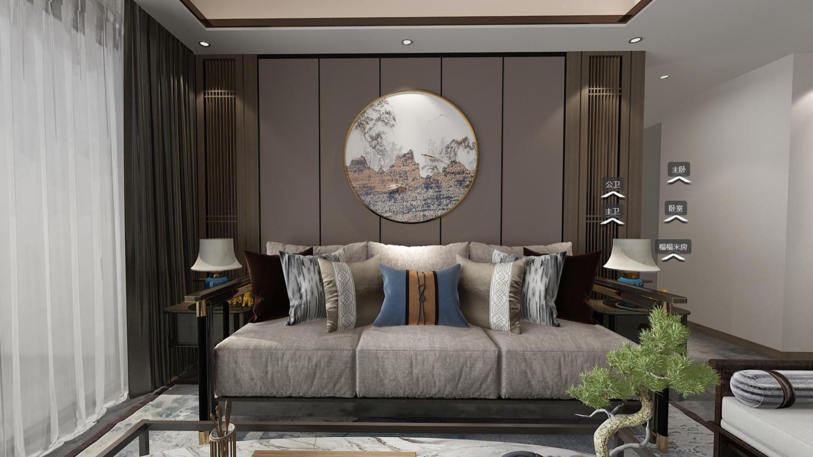 岳母常年住我家——120㎡现代轻奢风格|珠海翠湖苑家居设计案例