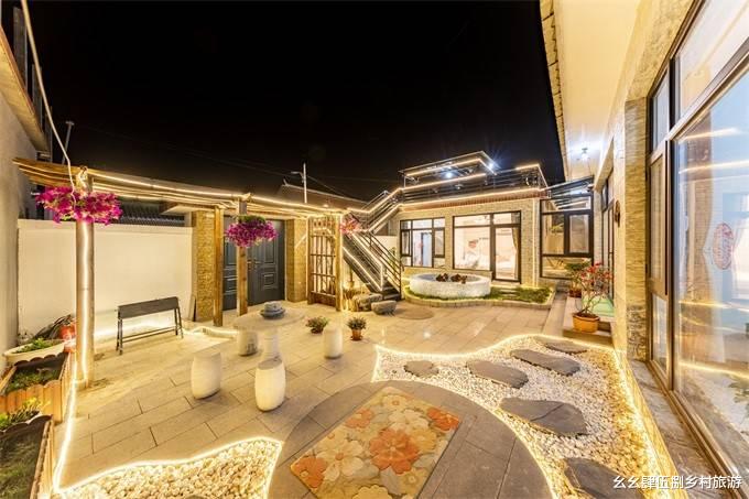 怀柔|北京怀柔九渡河故里民宿，复古田园风独栋院落，四面环山风景极佳