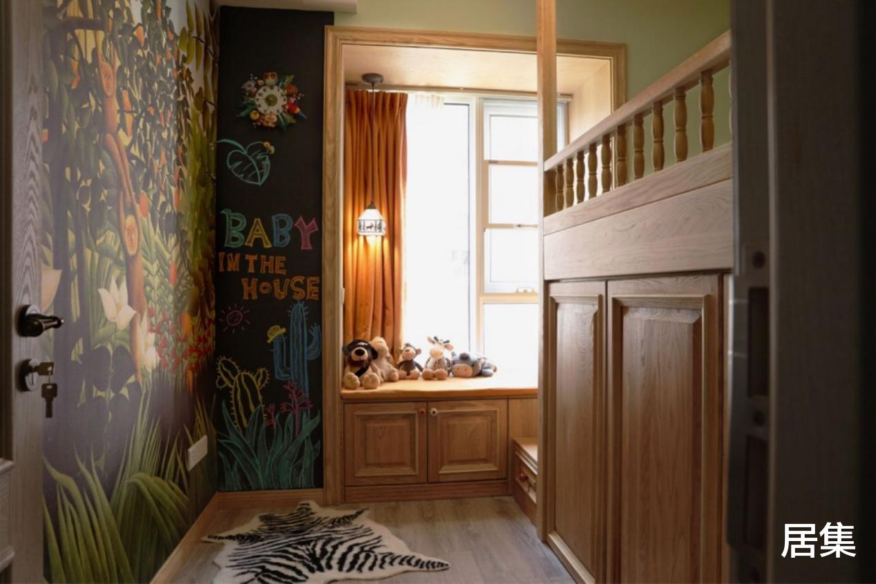 100㎡混搭三居室，实现的田园生活，享受都市和自然的结合