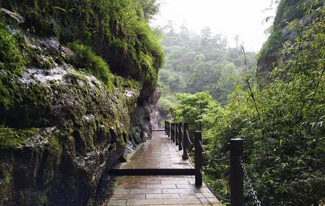 |福建一定要去的景区，因境内有桃花涧而得名，游客络绎不绝