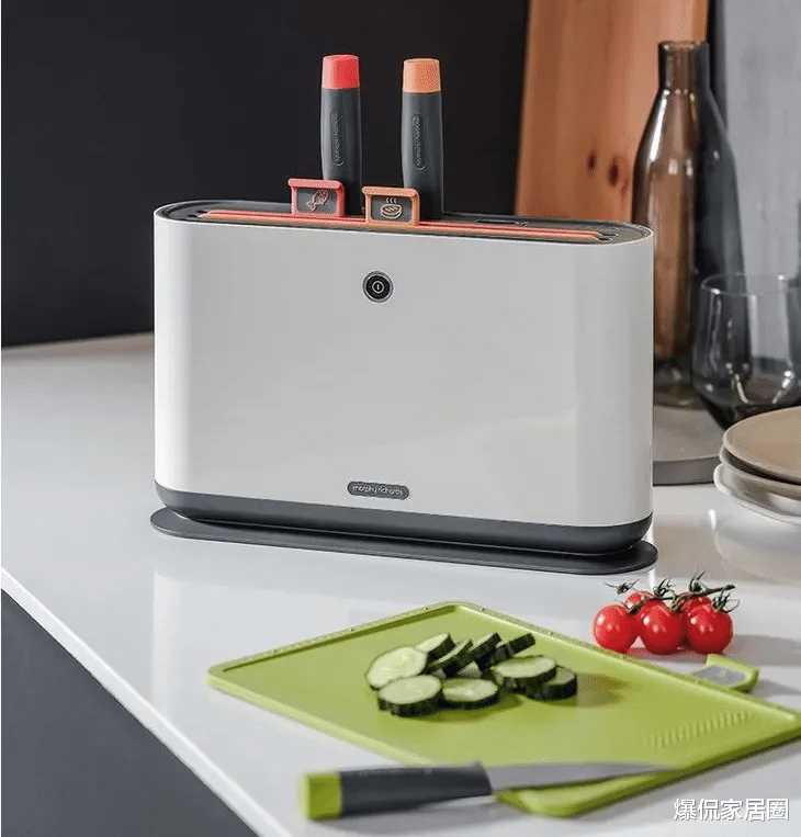 以前不懂,厨房刀具菜板放台面!其实早该这样做,干净卫生上档次
