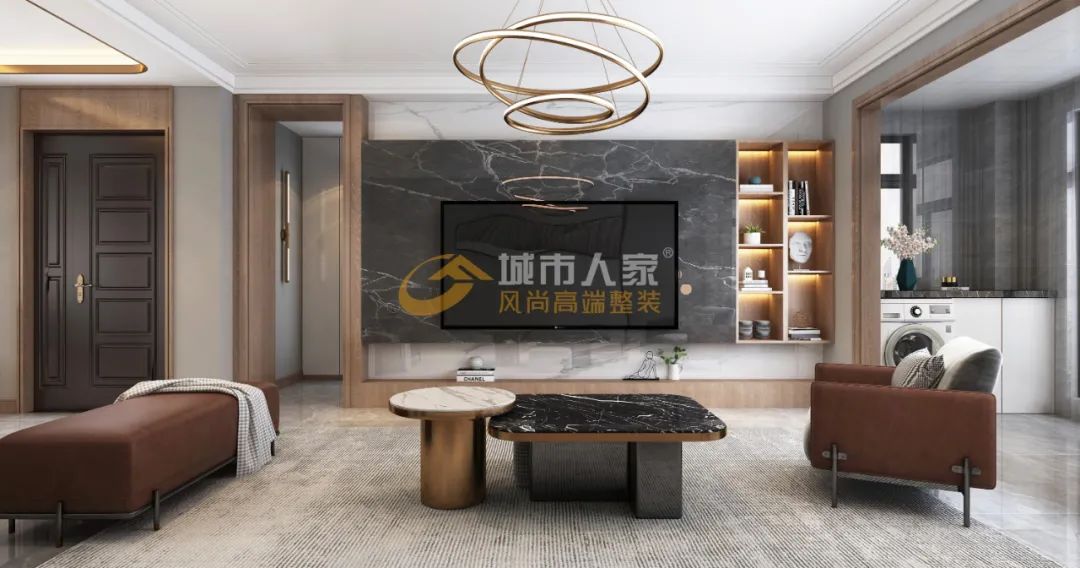 案例分享 ▎146㎡现代极简,追寻一种纯粹的生活方式