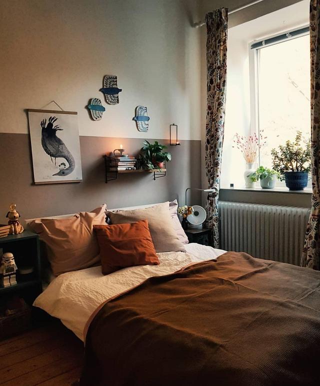 美丽复古蜜橘色,温暖柔美的柜子,心动不已的书房,足够温柔的家