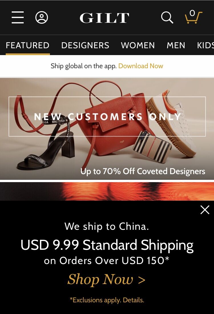 海淘网站合集：干货满满快来收藏香港龙丰商城、GILT、FORZIERI！