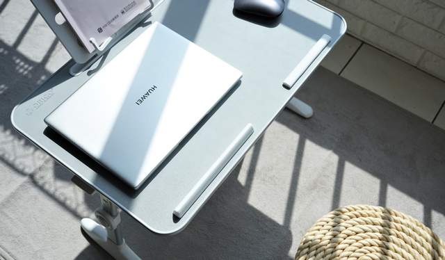 苹果|居家办公好帮手,ORICO奥睿科折叠电脑桌让你一“懒”到底