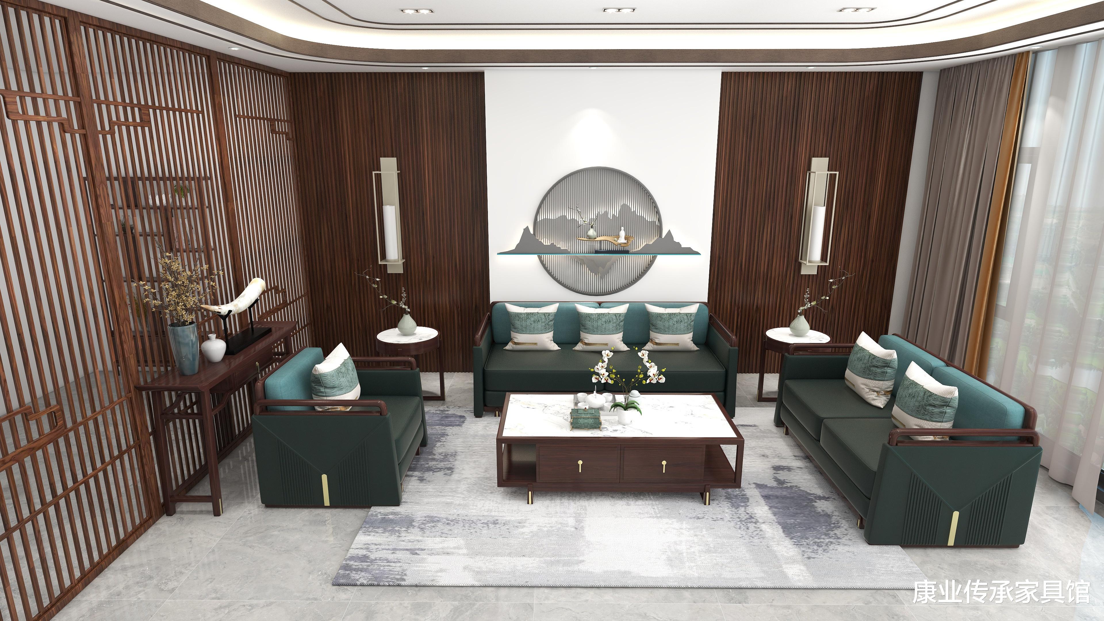 儒雅含蓄的极简新中式风格,让空间充满艺术气息