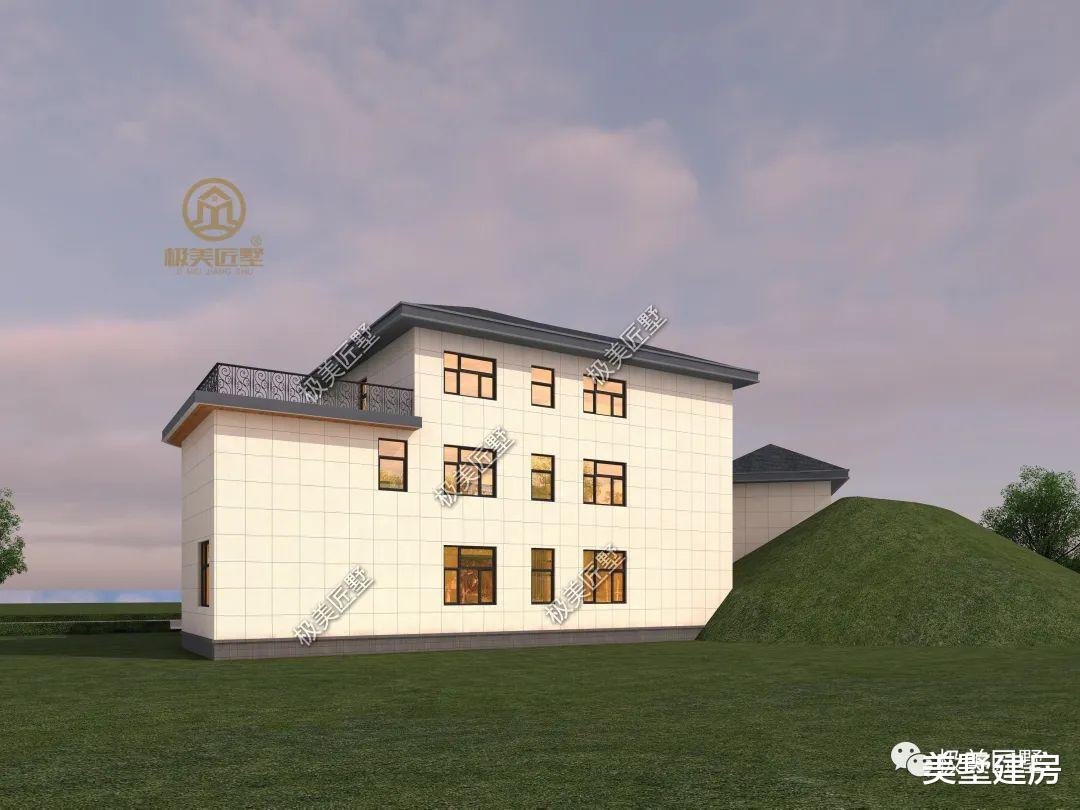 宅基地不标准的这样子设计，独一无二的现代风格别墅