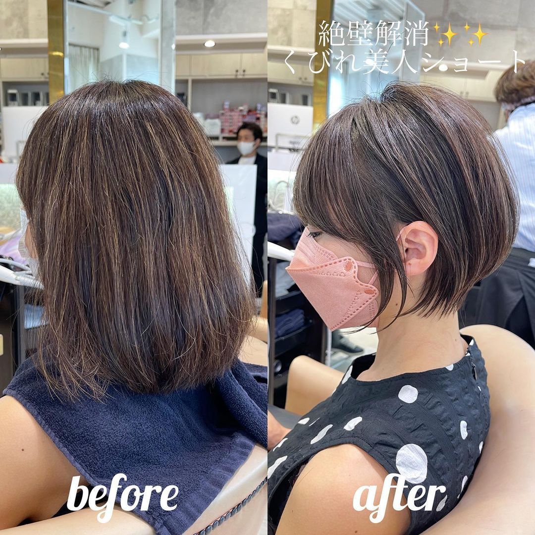 发型 剪对发型大变样,又美又时尚,好像整了容