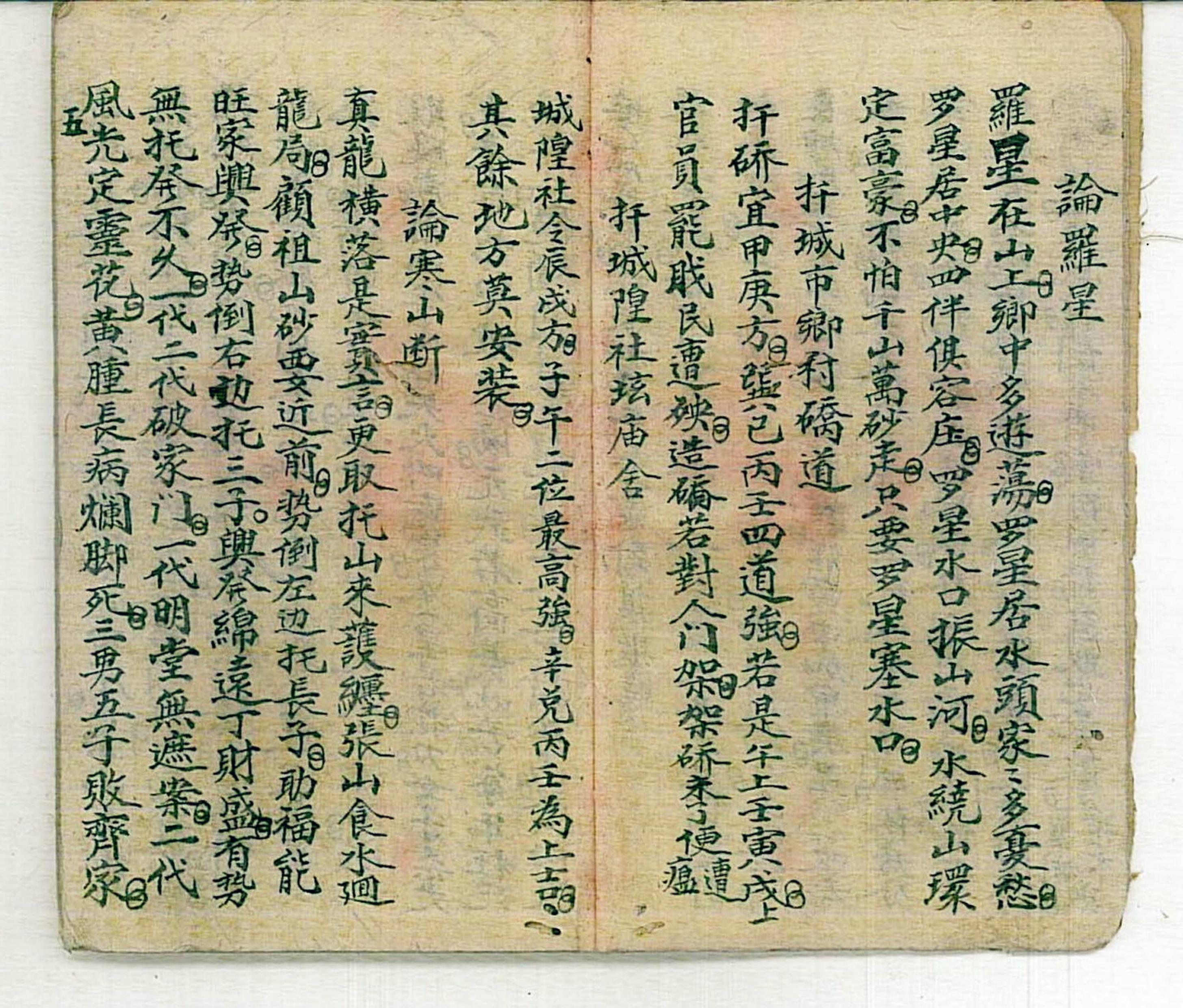 徐青|「古籍」赵连城授徐青公地理法诀