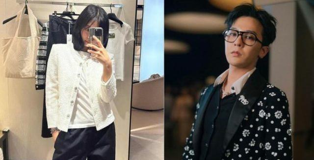 jennie|Jennie在巴黎与G-Dragon重聚