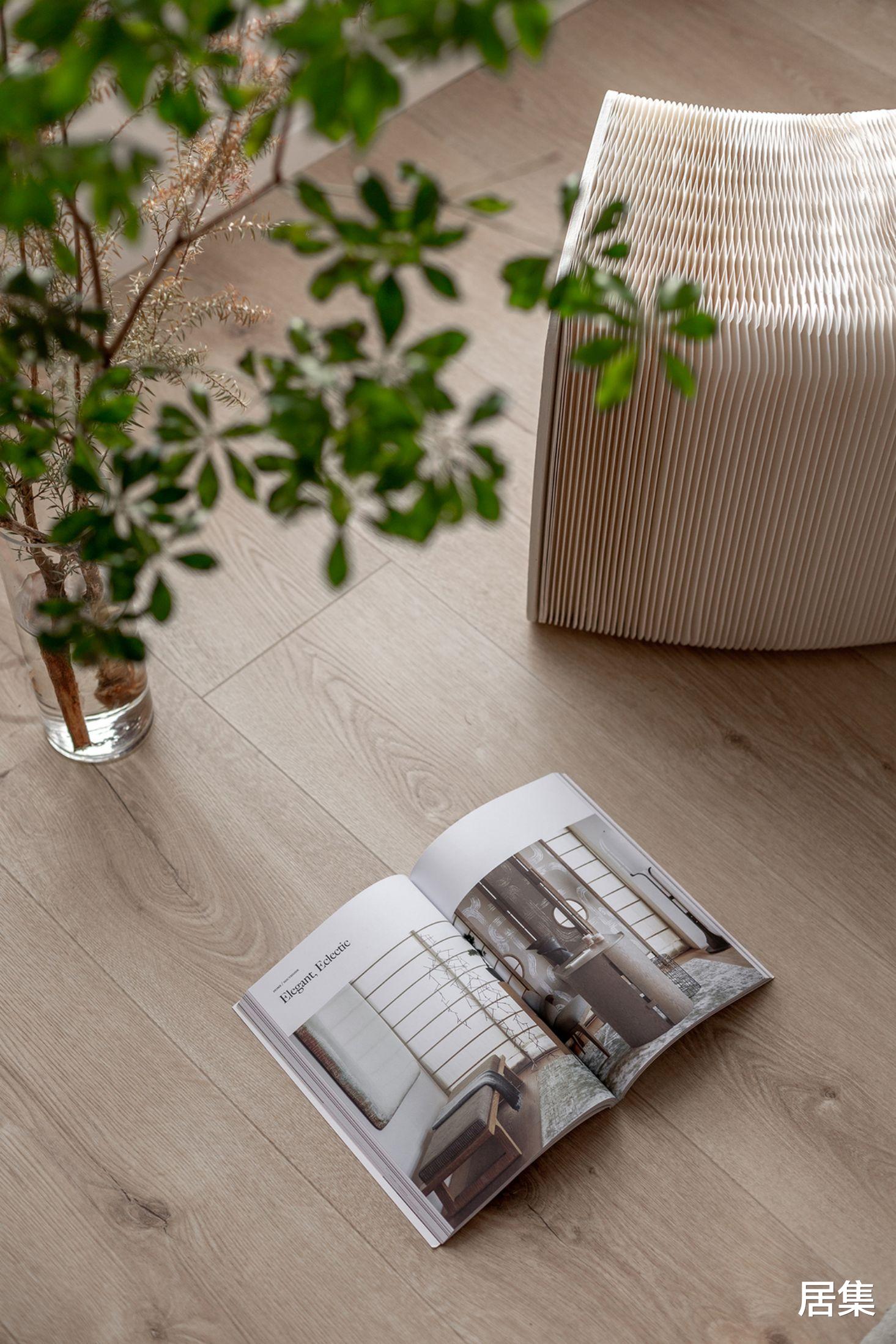 卧室|上海110㎡奇葩户型大变身,打造极简扇形餐厅和温柔北欧风卧室