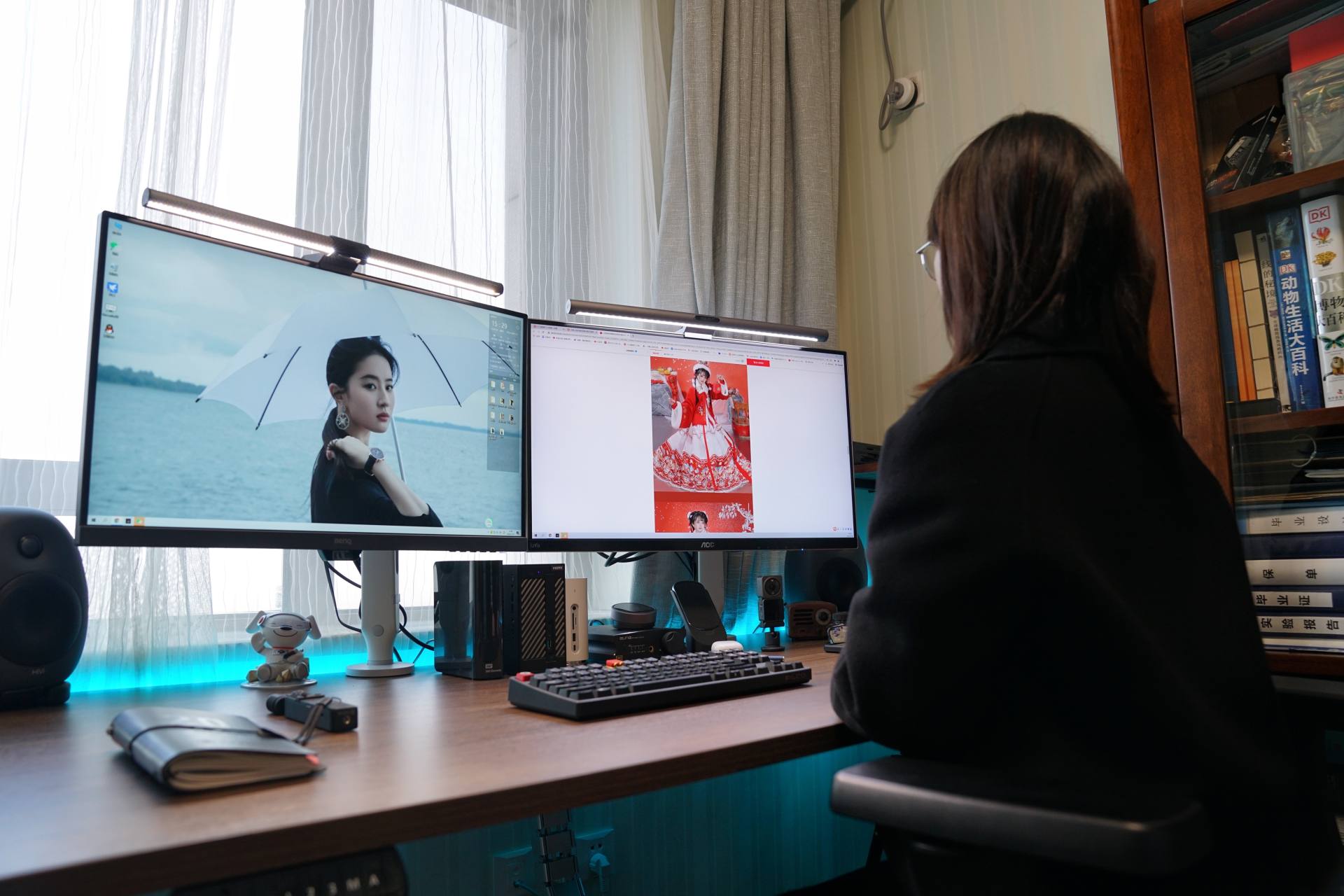 一桌一椅一世界！这才是我理想中书房该有的样子（附桌底理线）