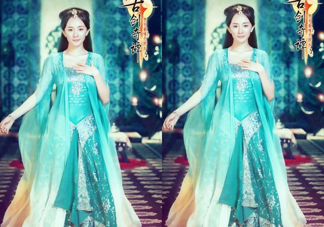 赵丽颖|《与凤行》赵丽颖造型路透，配色好看带披风，林更新瘦了好多！