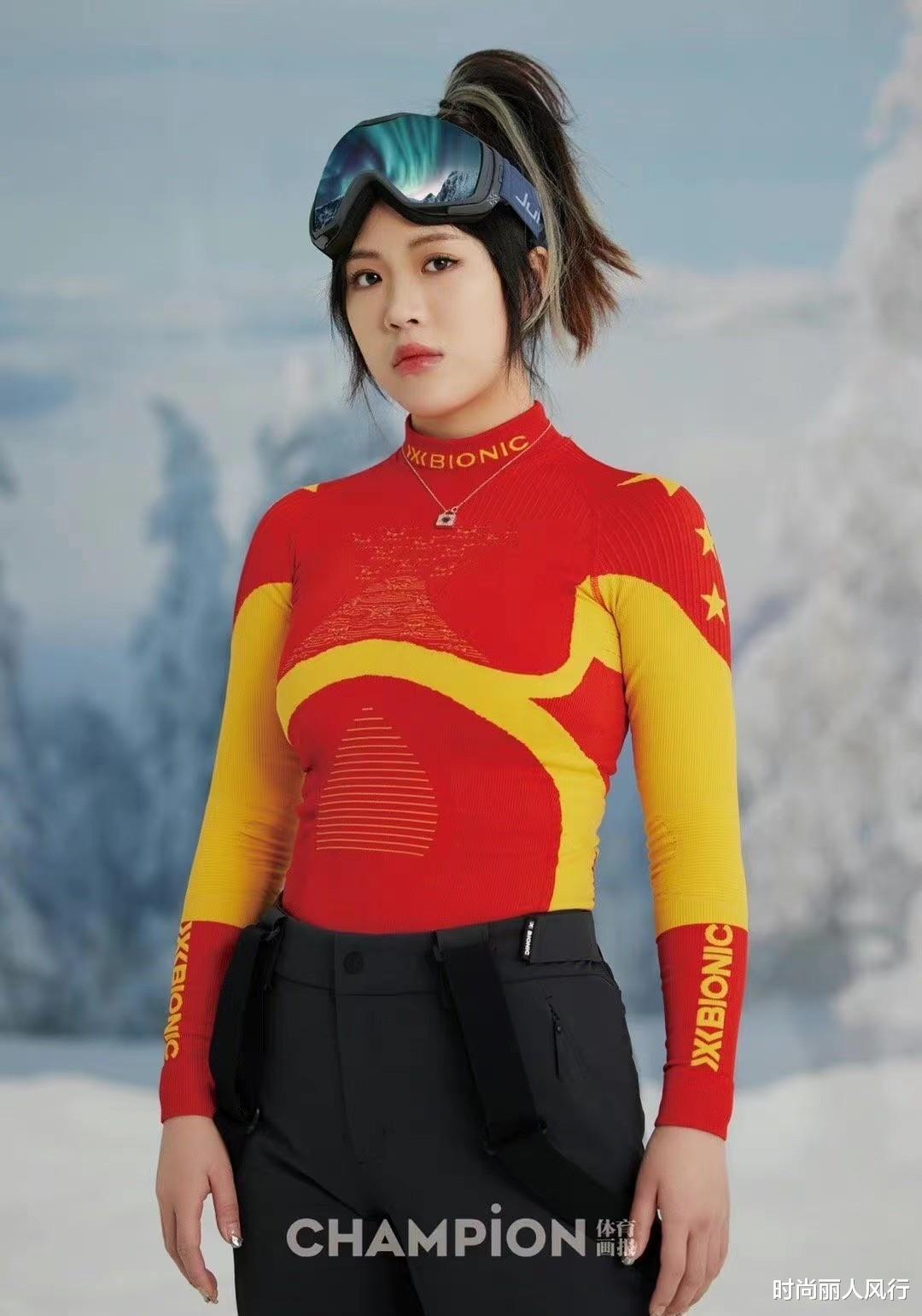 白术 冠军杨倩今年首封大片造型封神！穿运动装配美甲红唇，美得太惊艳
