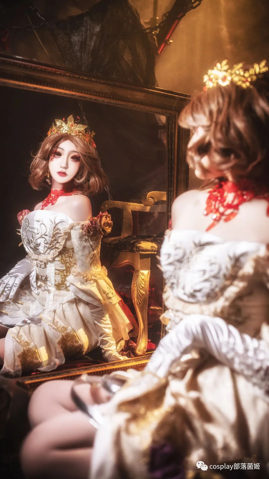第五人格|cos：第五人格气质高贵的洪夫人cos正片@白川