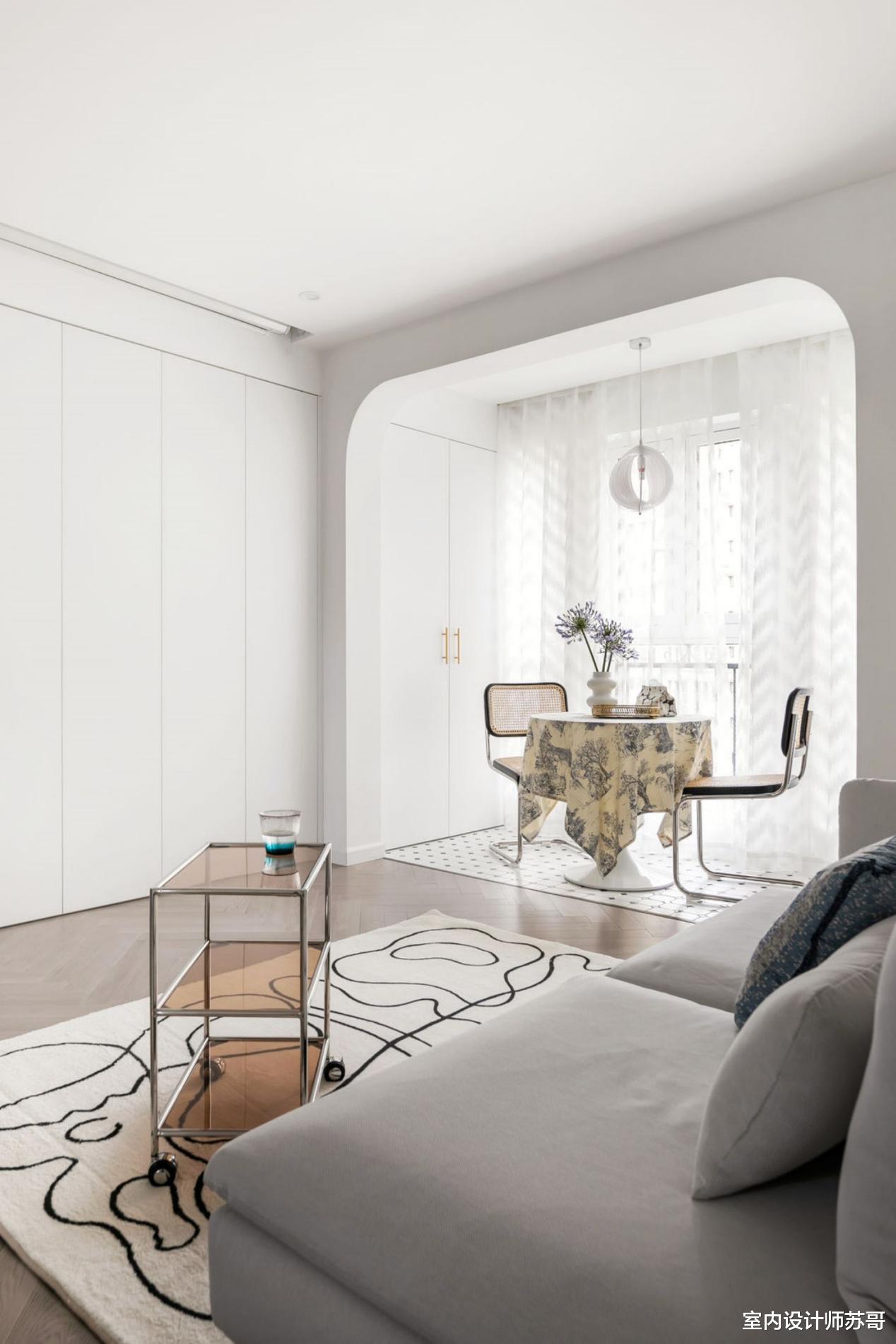 深蓝优雅的简法公寓，感受来自蓝白的清新，实现优雅和现实的共存