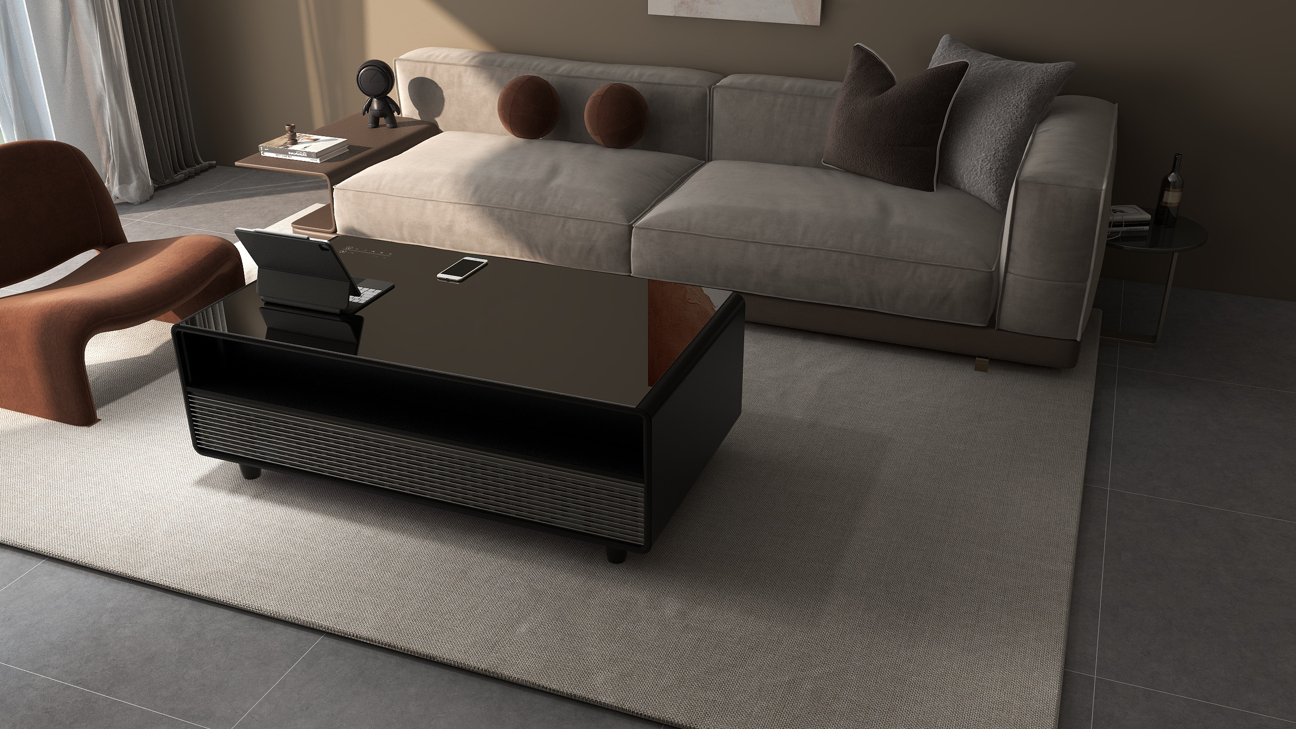 装修小白万万没想到,60㎡的户型,还能这样打造高端的科技感?