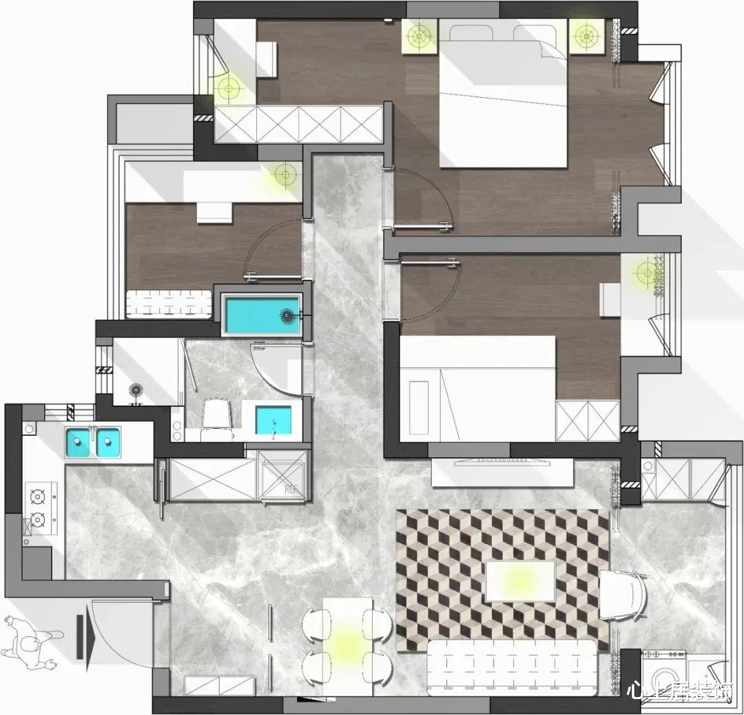 128㎡法式轻奢,鲜活别致浪漫,颜值爆表!