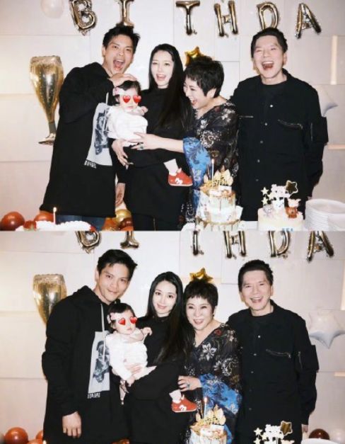 向佐|38岁向佐晒照庆生,郭碧婷甜蜜出镜,向华强笑容满面