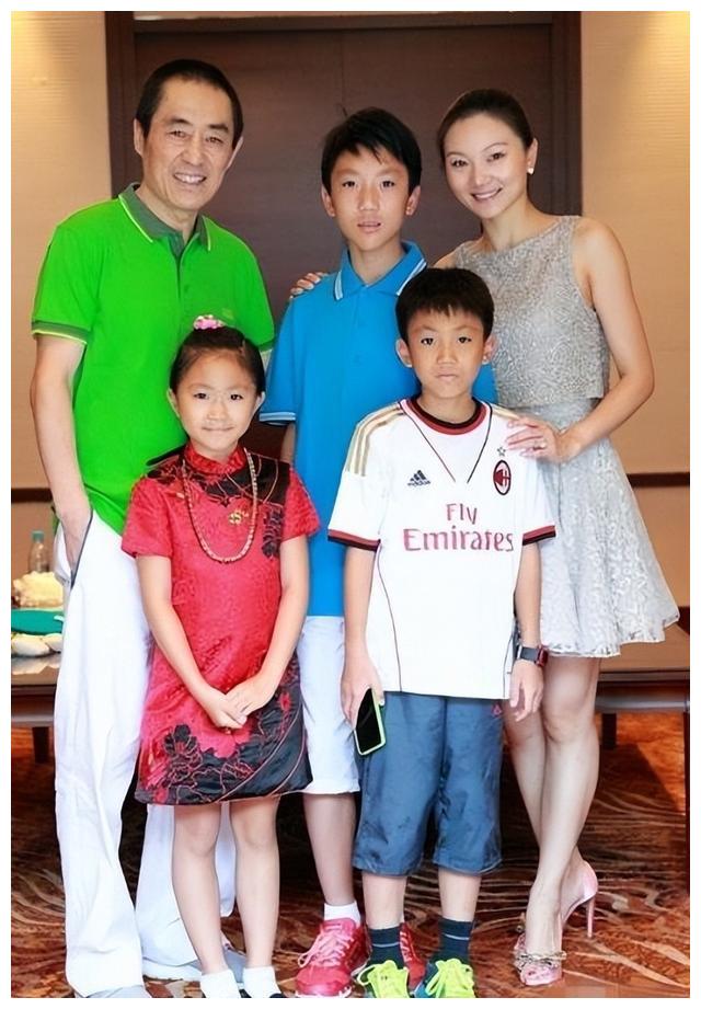 张艺谋|名导太太陈婷:19岁为爱退学,五年三胎逼退巩俐,独得张艺谋宠