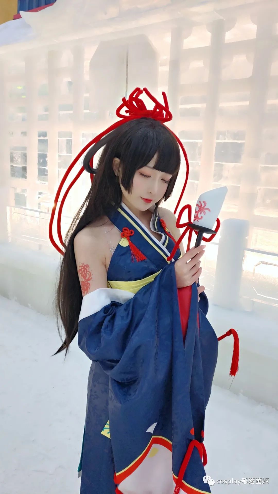 陰陽師|cos：陰陽師蟬冰雪女cos正片@南宮