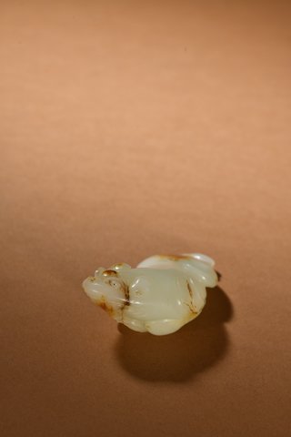 |和田玉金蟾把件