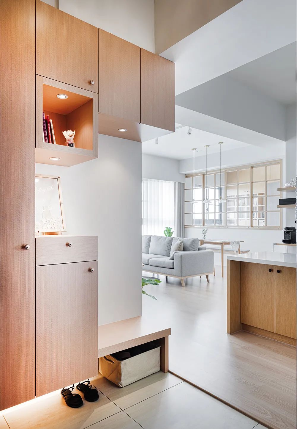 这是我见过最佛系的装修,全屋浅色调原木风,再过10年也不过时