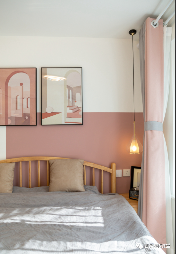 90㎡两室婚房,客卧互换成就开放厨房