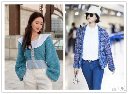 穿衣搭配|蓝色怎么穿才好看?刘诗诗亲身示范早秋蓝色穿搭,优雅大气还高级
